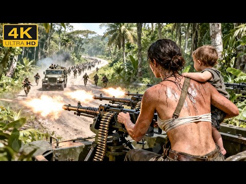 2025動作電影!被欺負的村姑竟是神槍手,十把狙擊槍組成機關槍,瞬間全殲日軍!⚔️ 功夫 | Kung Fu | 武打 | 反差 | 抗日 | 动作电影