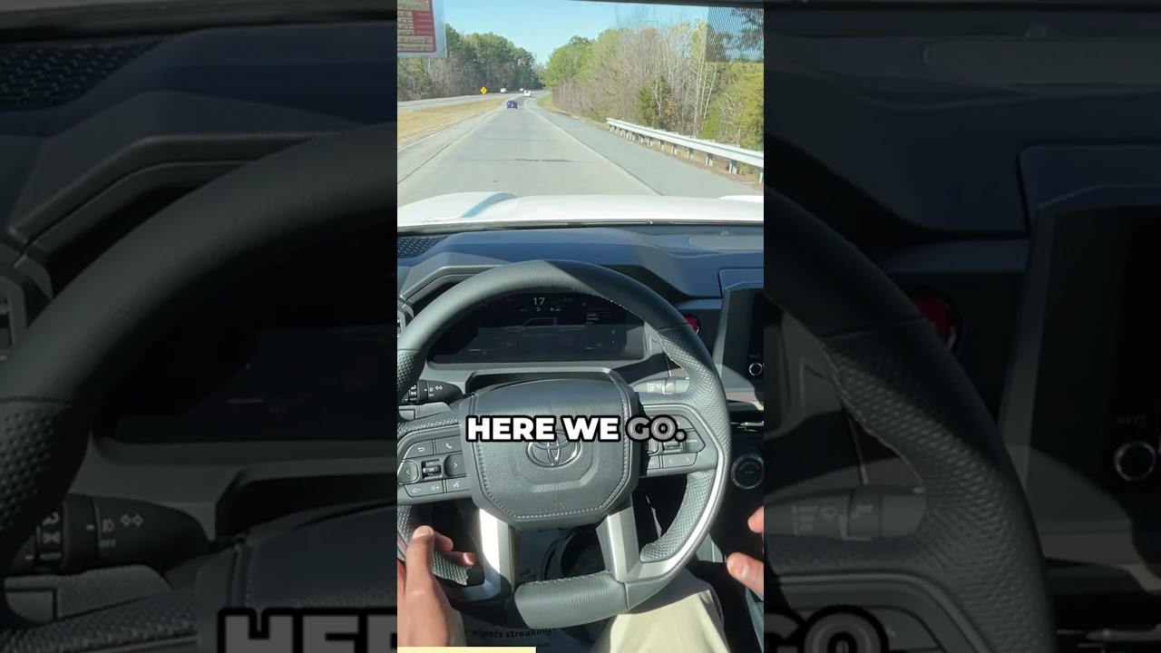 2025 Toyota Tacoma TRD Off-Road Acceleration Test 🚗