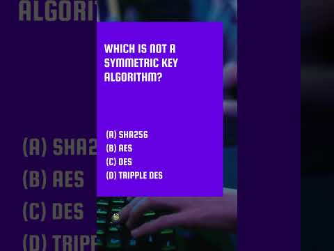 Computer GK Important Questions - IA 2023 Cryptography Symetric Key Algorithm