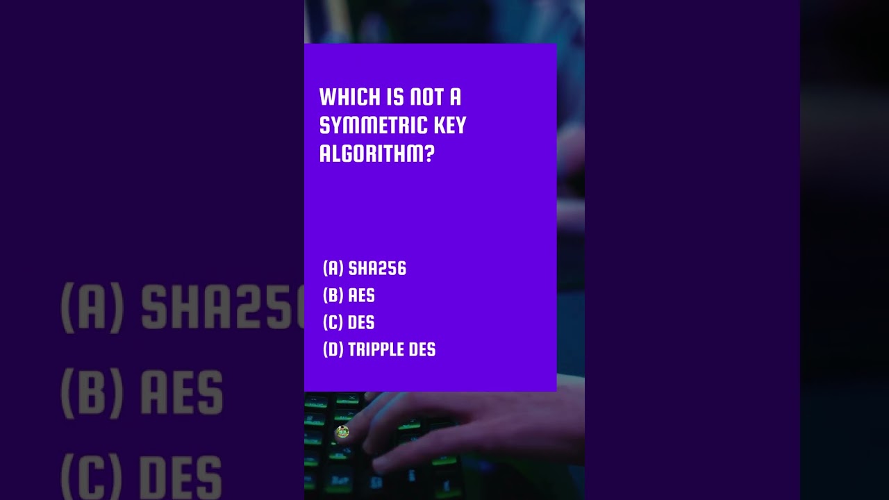 Crucial Computer GK Questions on Symmetric Key Cryptography for IA 2023 ๐
