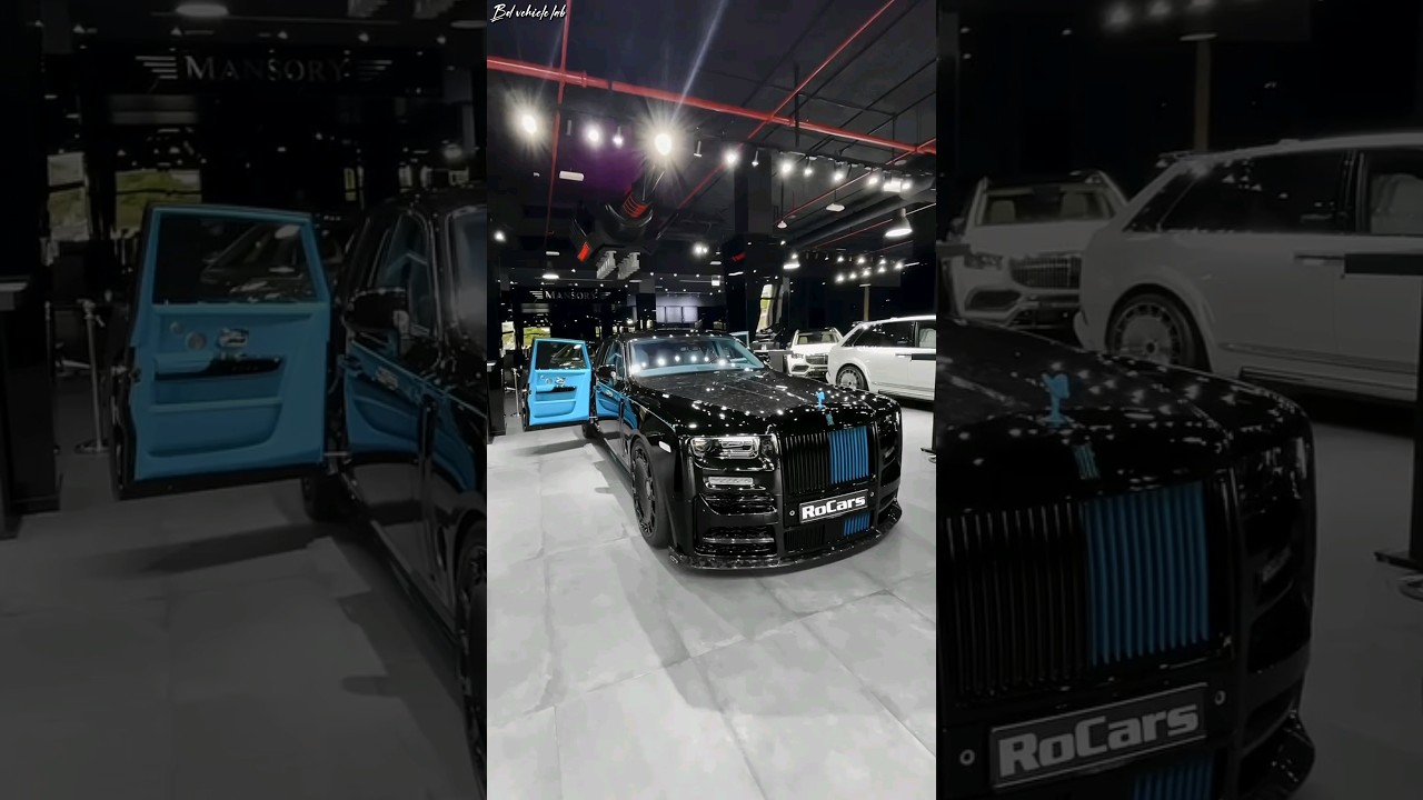 Exclusive Look at the Rolls-Royce Mansory Phantom Pulse Edition β¨