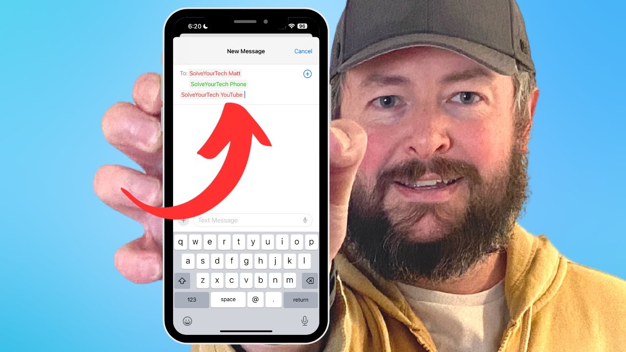 Create a Group Text on iPhone 📱