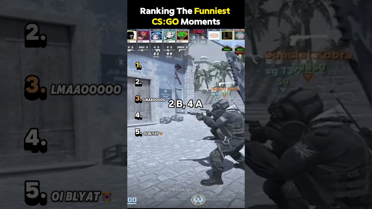 Top 10 Funniest CSGO Moments 😂