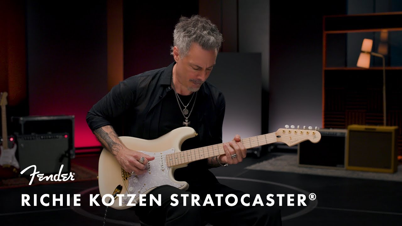 Richie Kotzen Signature Stratocaster 🎸 by Fender