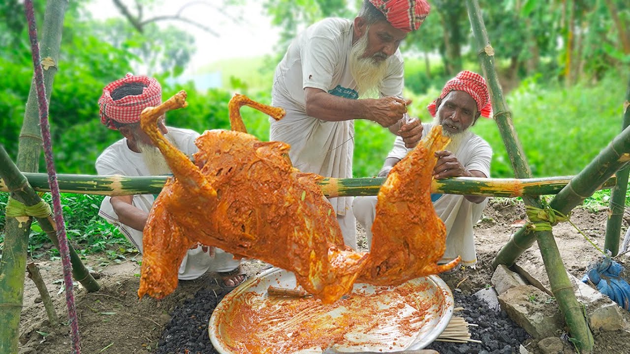 Grandpa's Goat BBQ & Tandoori Roti for Elderly & Special Needs 🍖
