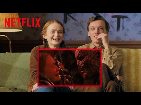 Sadie Sink and Jamie Campbell Bower Talk about souvenirs from the Stranger Things set | Netflix