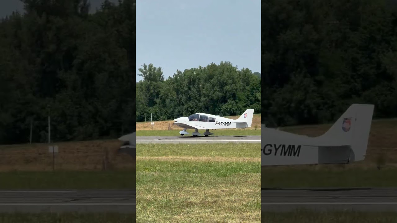 Robin DR.400 140B Takeoff ✈️