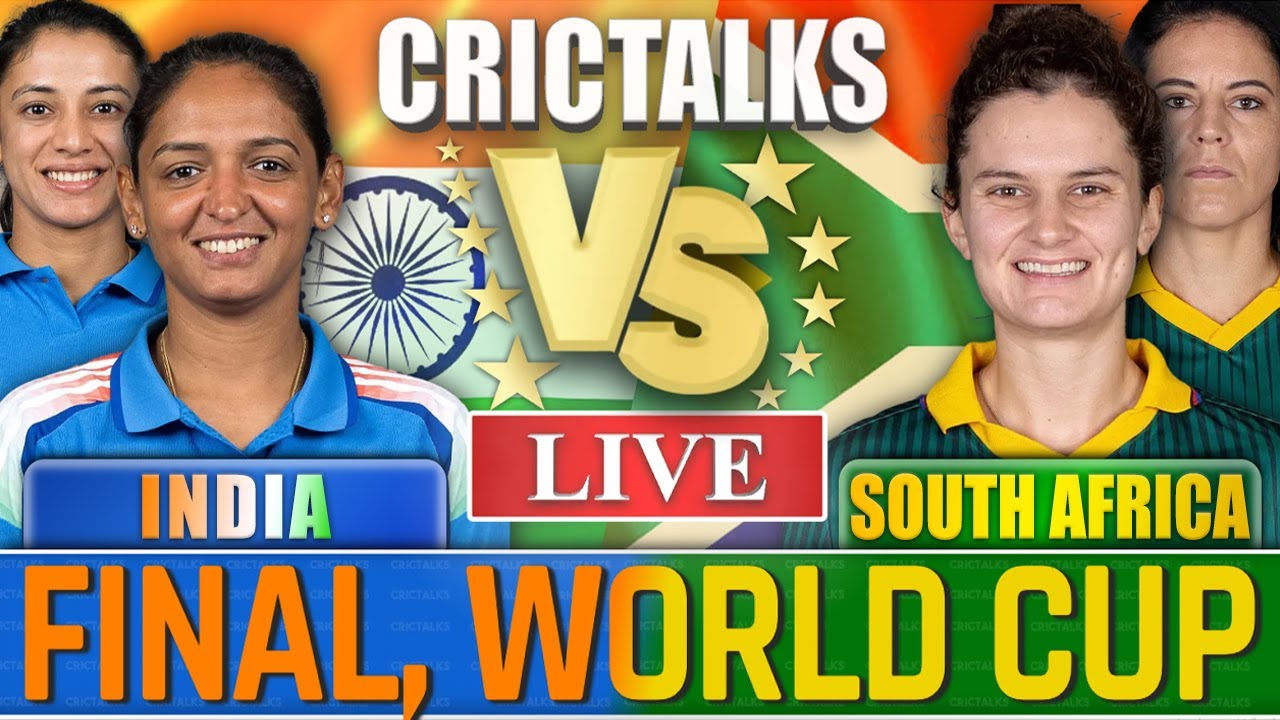 India vs South Africa Live Cricket Score & Updates | ODI World Cup 2025 🏏