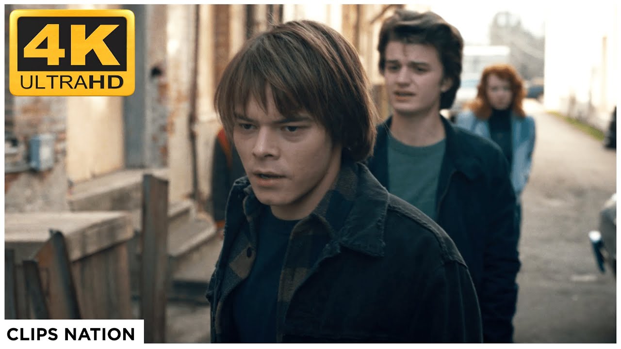 Epic Showdown: Jonathan vs Steve in Stranger Things Season 1 (4K Ultra HD) 🎬