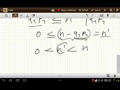 Beweis der Eindeutigkeit der Primfaktorzerlegung in der Zahlentheorie 🔢