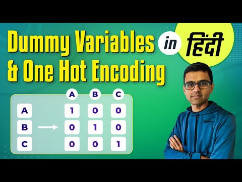 Hindi Machine Learning Tutorial 6 - Dummy Variables & One Hot Encoding