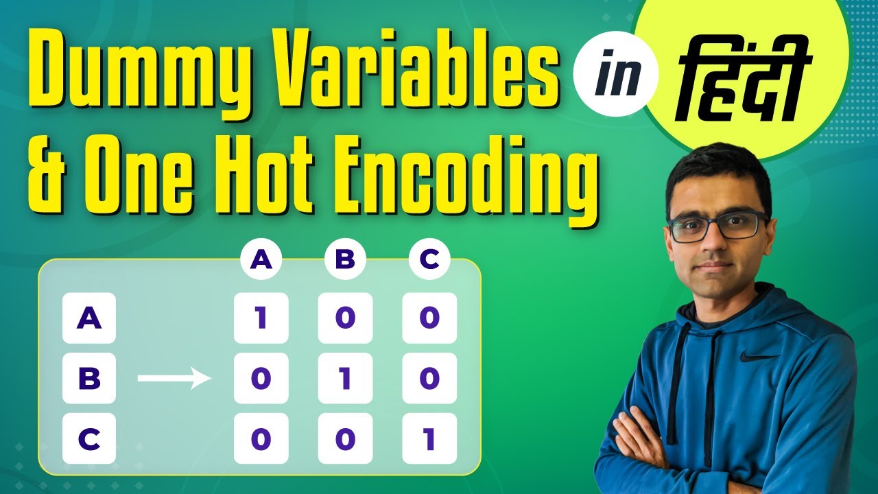Hindi Machine Learning Tutorial 6: Master Dummy Variables & One Hot Encoding 🔍