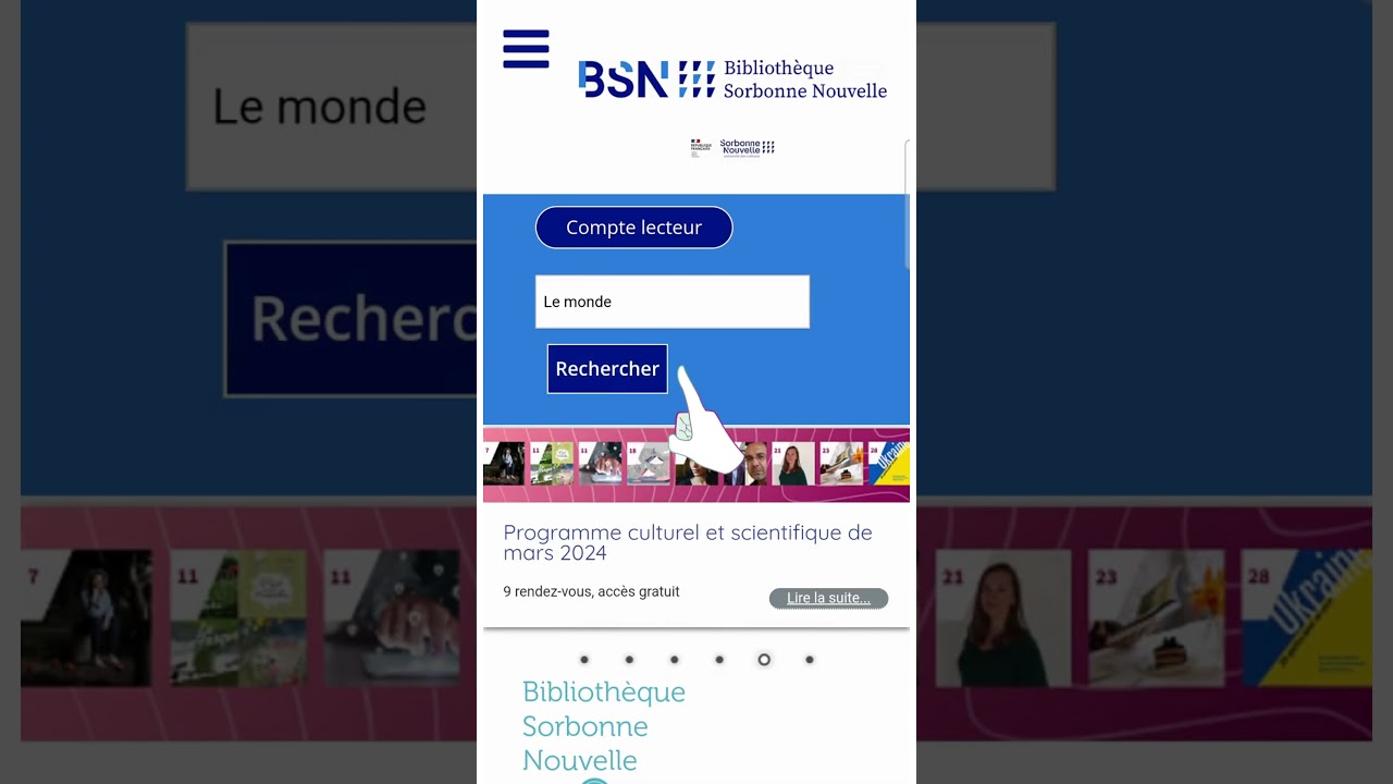 Accédez au Monde en 20s avec votre abonnement BSN 📚