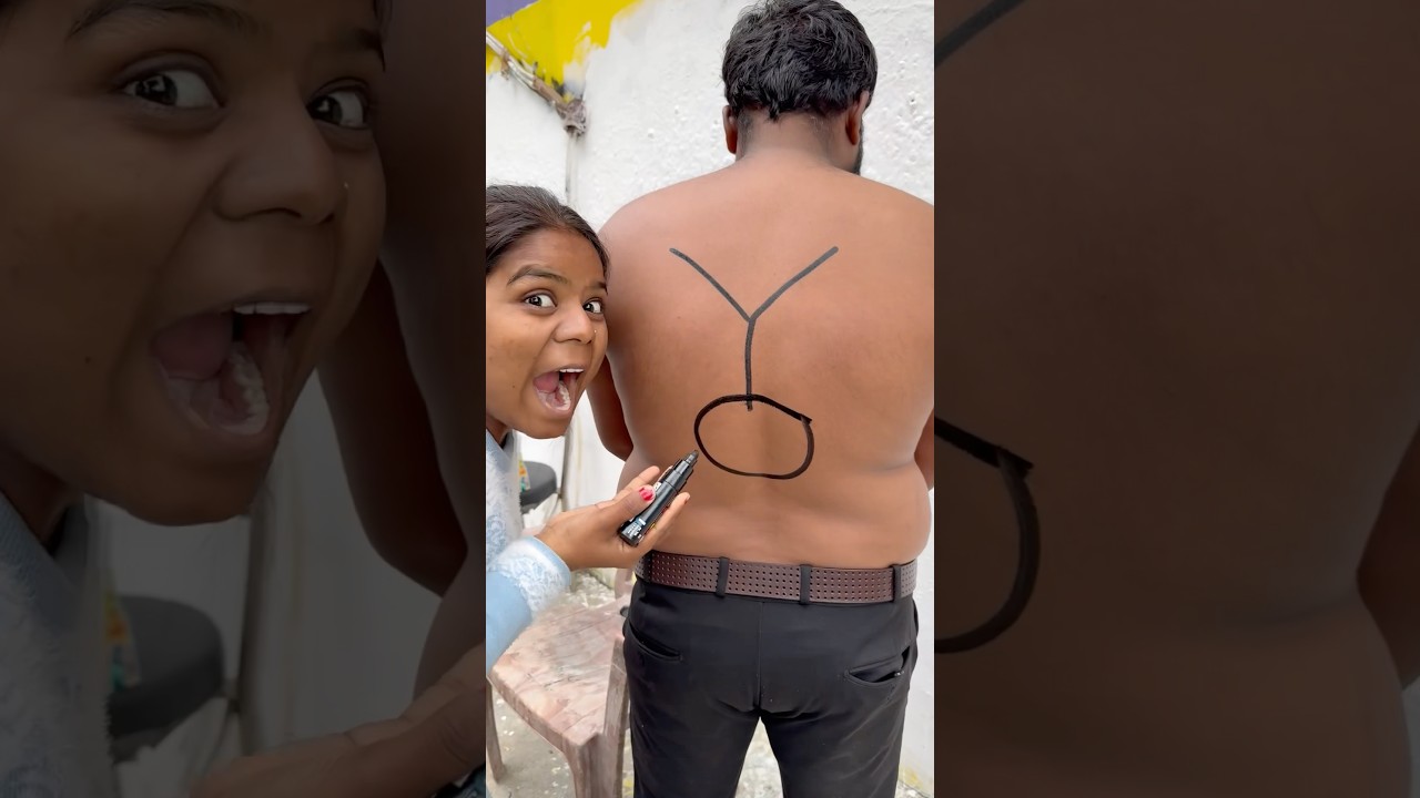 Can I Nail It? Amazing Back Drawing Challenge! 🎨