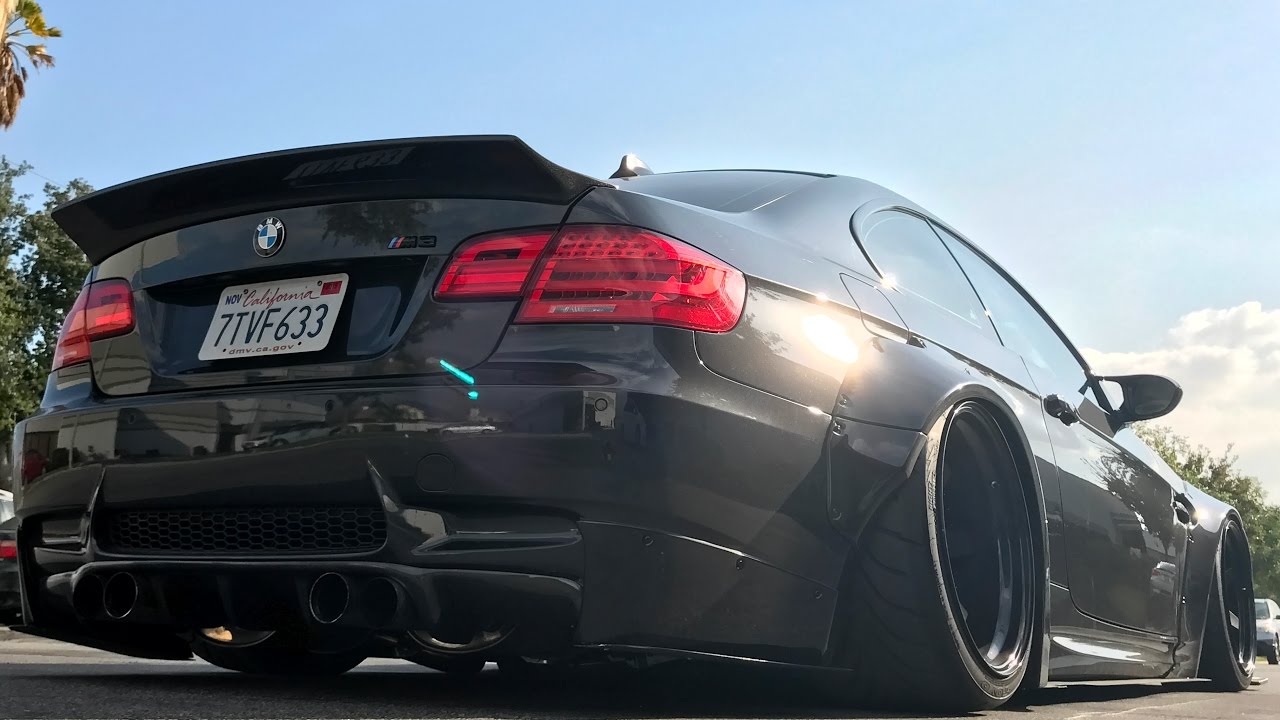 LibertyWalk E92 M3: Supercharged, Bagged & Loud ๐