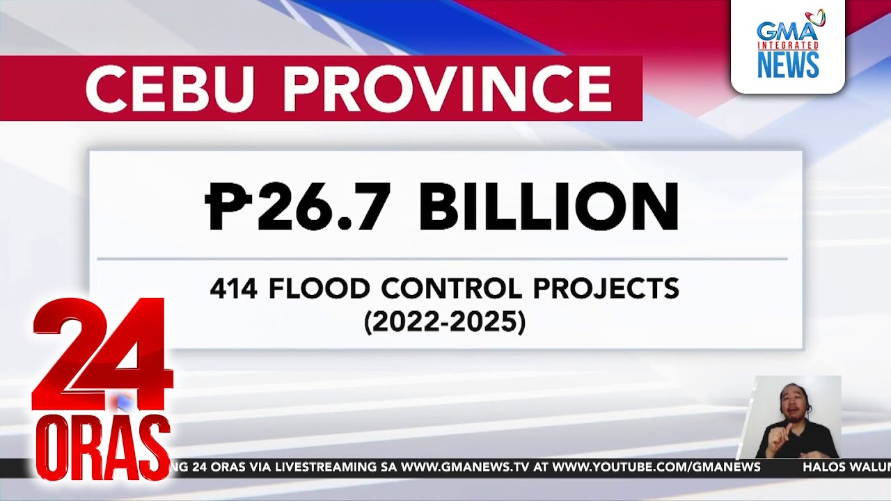 Cebu Governor Criticizes Ineffectiveness of P26 Billion Flood Control Project