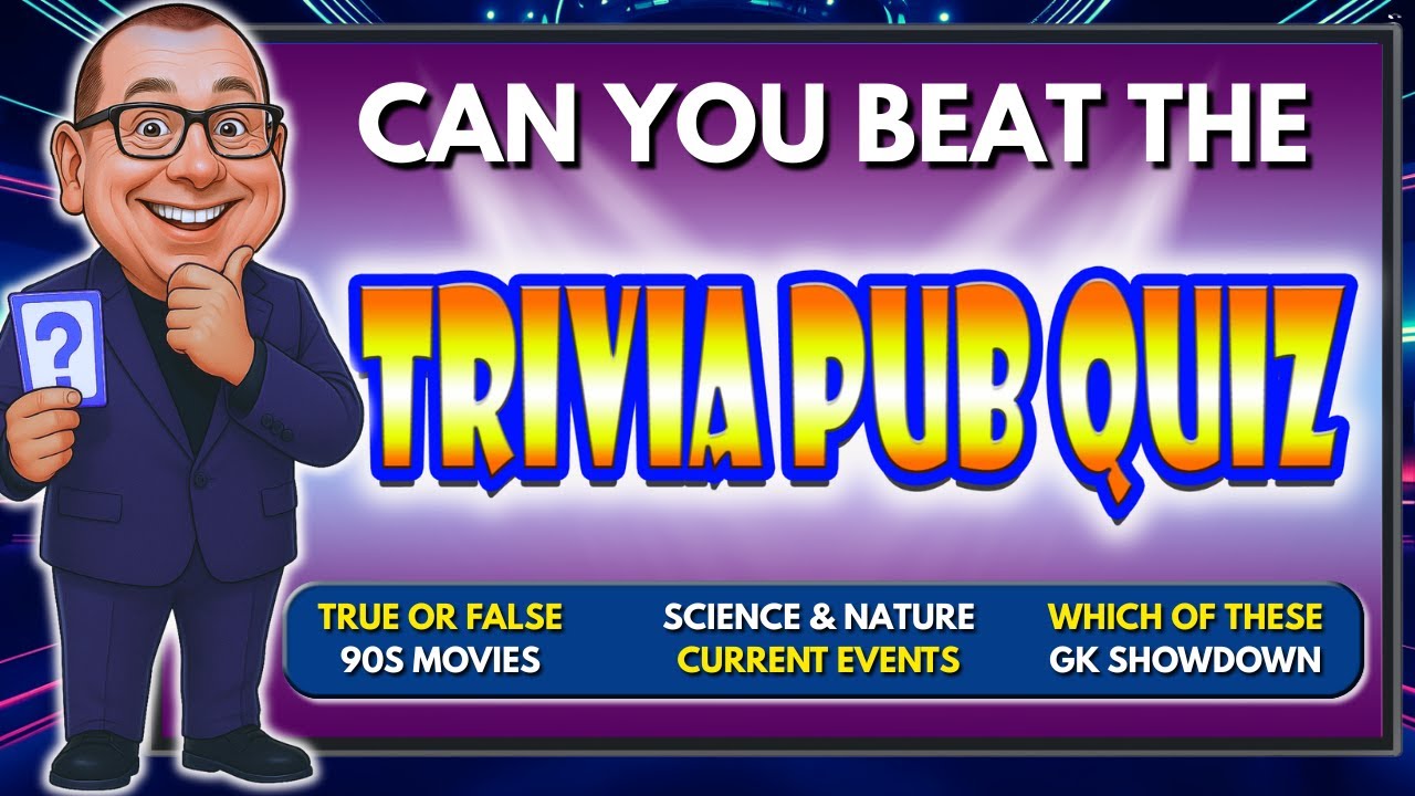 PUB QUIZ | 60 Challenging Trivia Questions to Test Your Knowledge