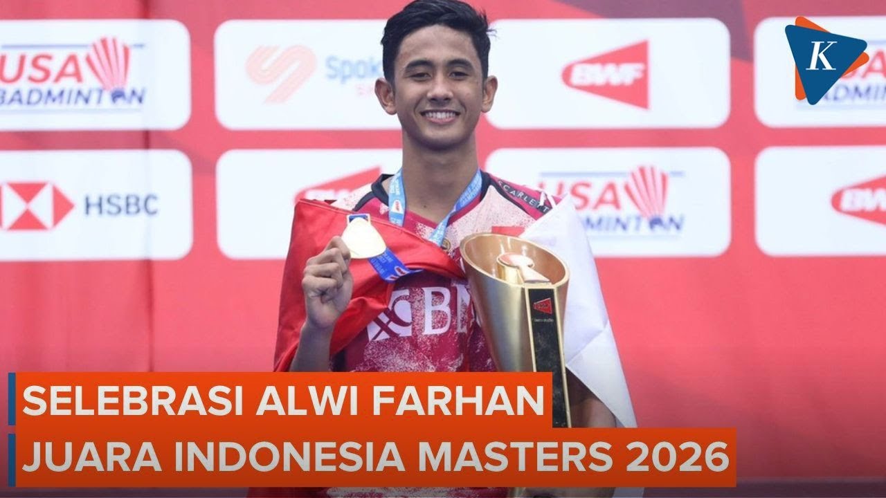 Alwi Farhan Juara Indonesia Masters 2026 🏆