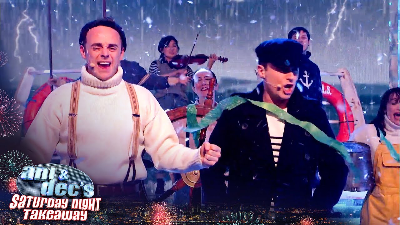 Ant & Dec's End of Show Sea Shanty Spectacular 🎶 | Saturday Night Takeaway