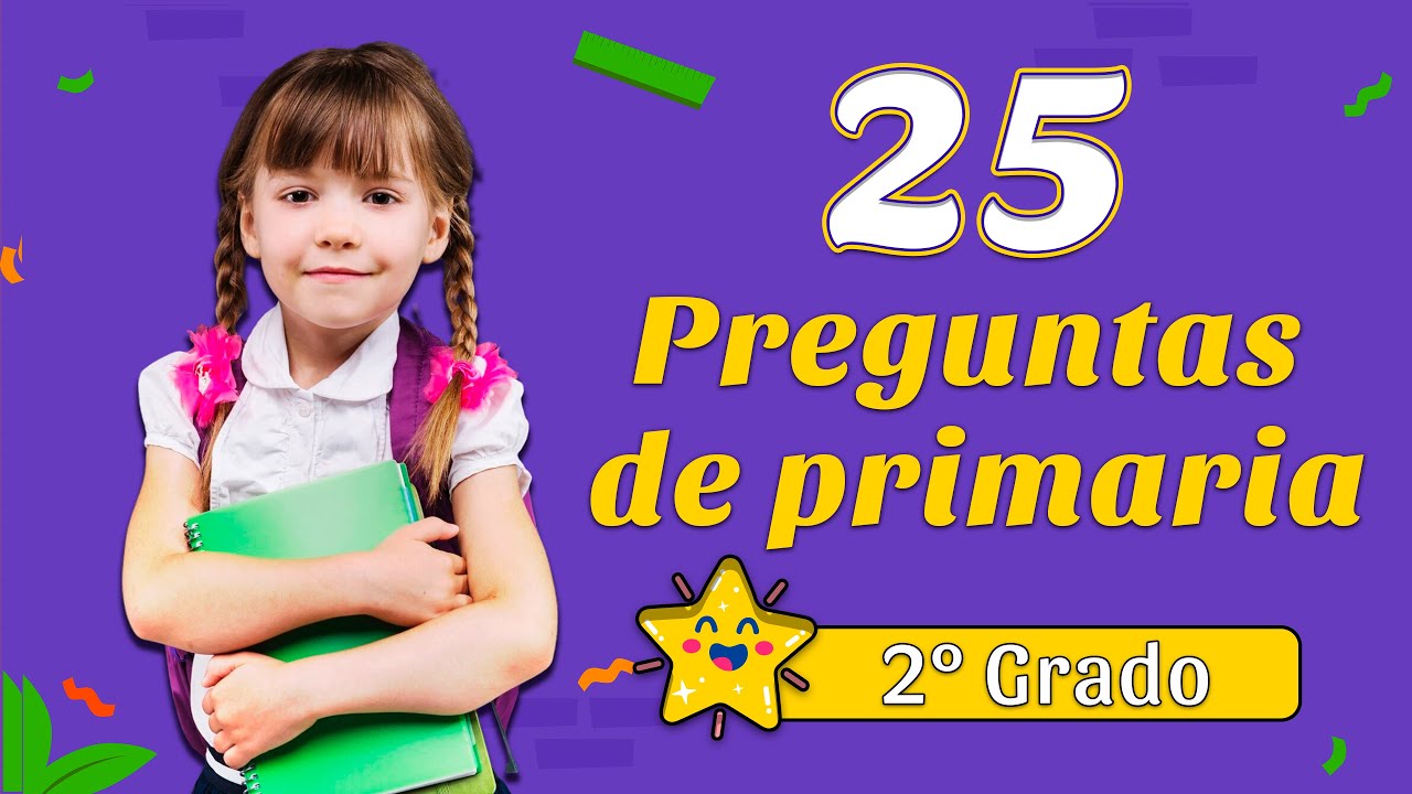 25 Preguntas Educativas para Niños de 2° Grado 🧠📚