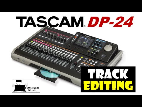 Tascam DP24/DP32: Easy Track Editing 🎶