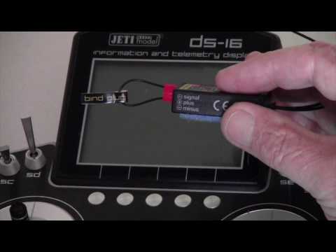 Binding Jeti Receiver