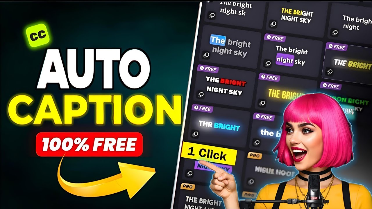 Top 4 Free Auto Caption Apps 2025🔥 | Hindi, Urdu & Hinglish