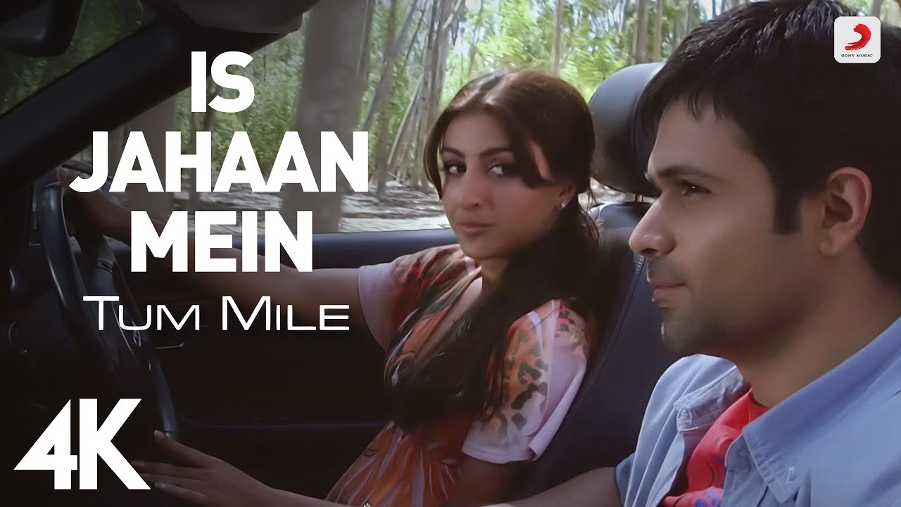 Jahaan Mein 4K Full Video - Tum Mile (Emraan & Soha) 🎬