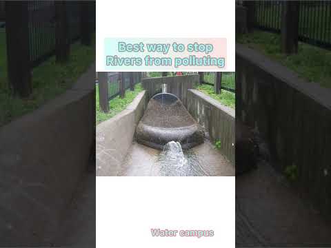 Best way to control river pollution , water pollution, screening in sewage