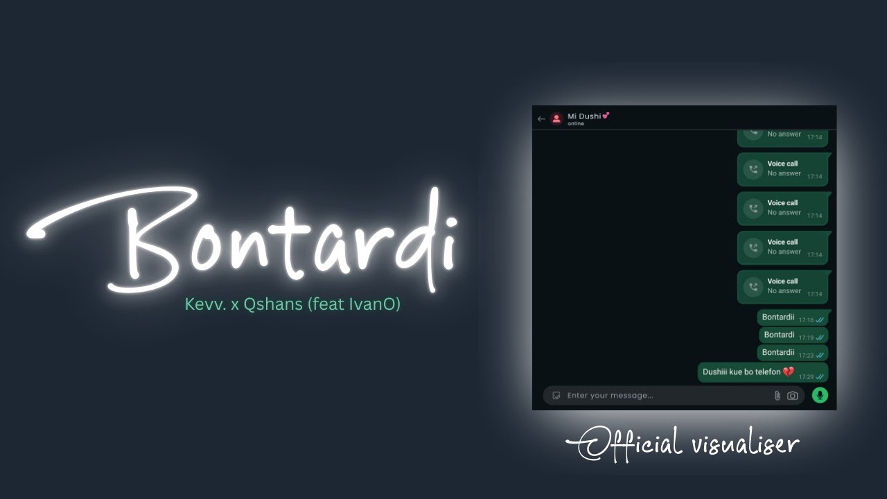 Kevv. x Qshans - Bontardi ft. IvanO | Official Visualizer & Ringtone Download 🎶
