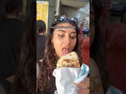 Street food in Tunisia is… #tunisia#streetfood#chapati