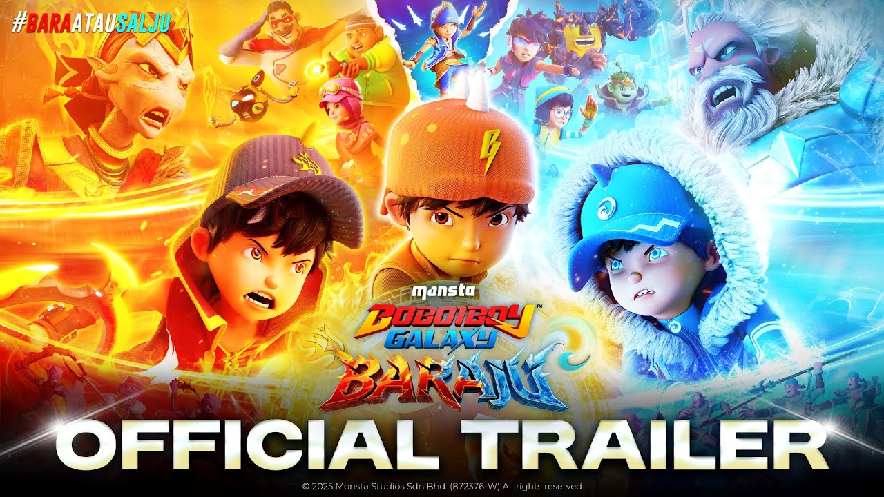 BoBoiBoy Galaxy: Baraju Official Trailer 🌌