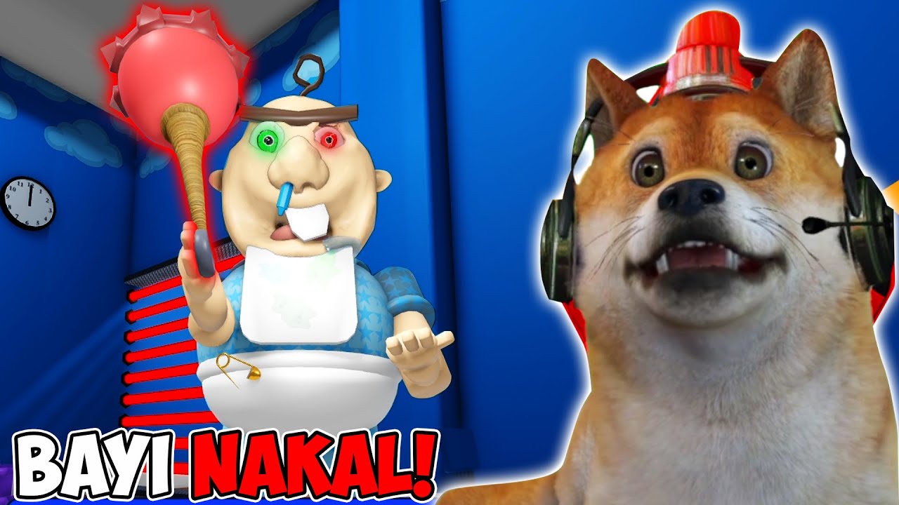 Kabur dari Bayi Raksasa di Roblox Obby! 🚼