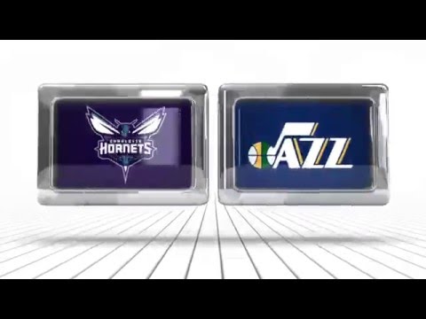Charlotte Hornets vs Utah Jazz - January 27, 2016