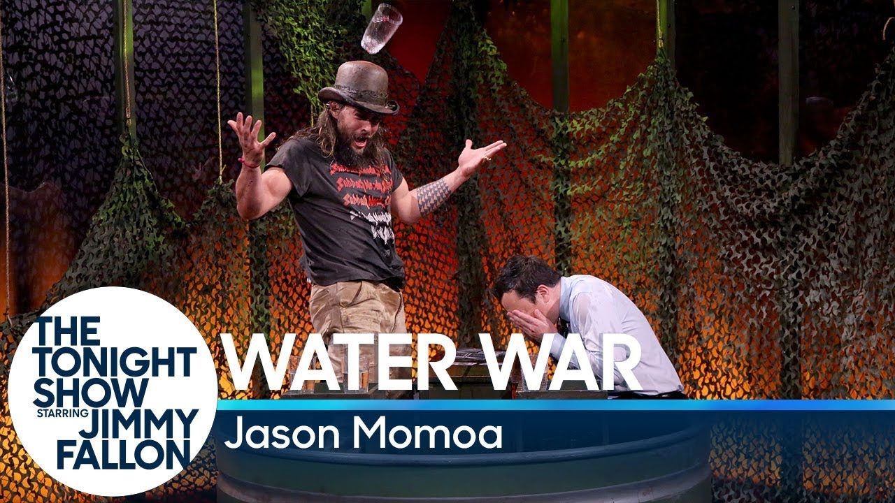 Jimmy and Jason Momoa's Epic Water War Challenge 💦