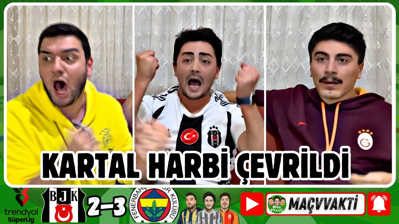 İnönü'de Büyük Derbi: Beşiktaş 2-3 Fenerbahçe Maçını İzledik! ⚽
