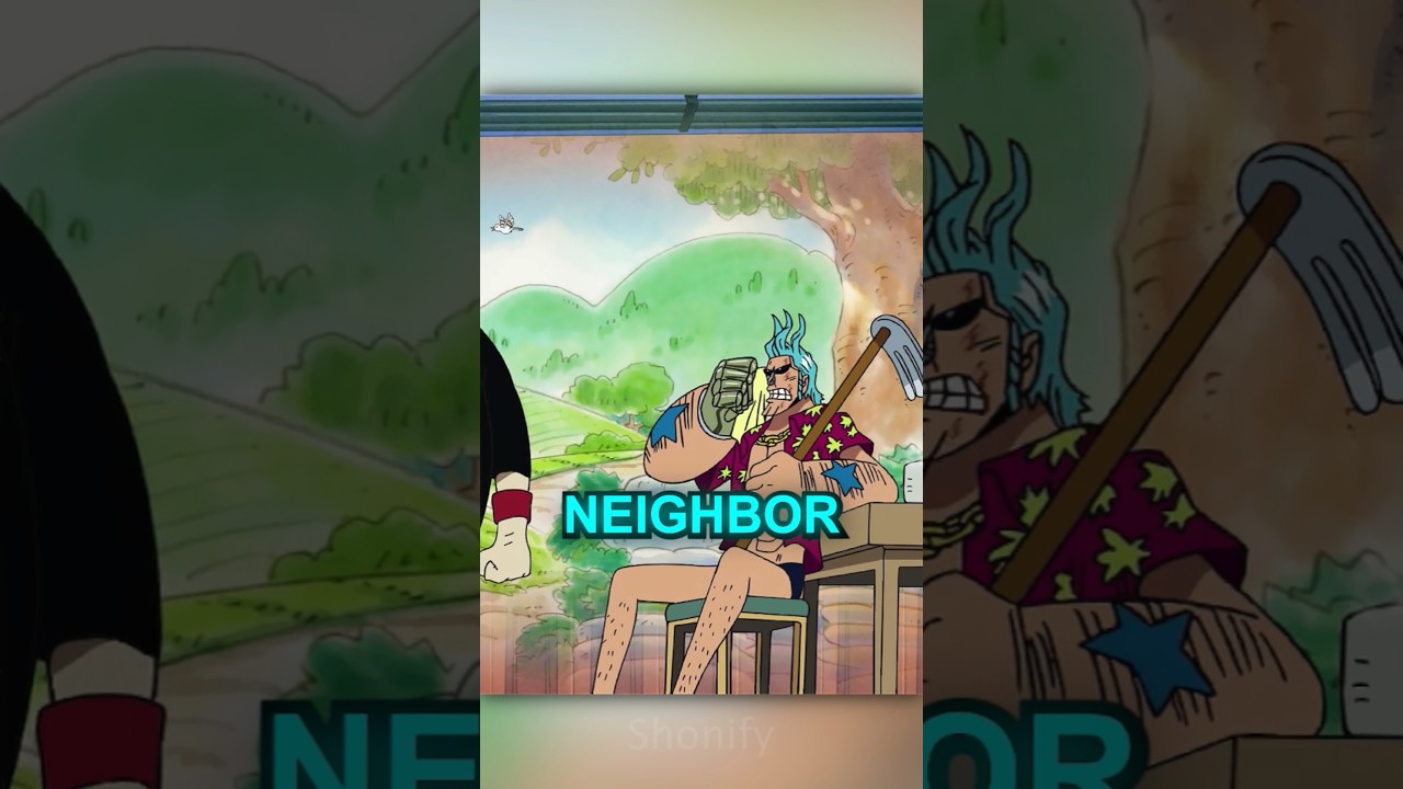 Franky’s Hidden Humor in One Piece 😂