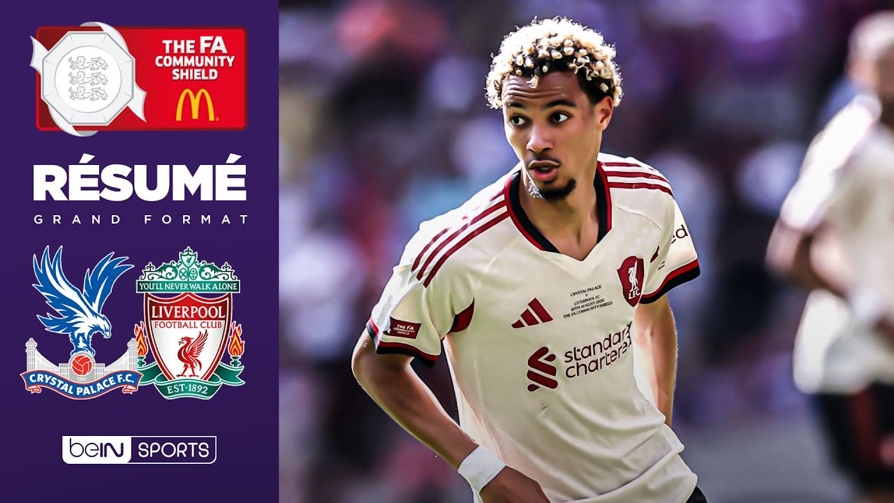 Ekitike marque, mais Liverpool s'incline aux tirs au but en Community Shield ⚽