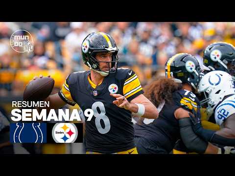 Indianapolis Colts vs. Pittsburgh Steelers | Resumen NFL en español - Semana 9 | NFL Highlights 2025