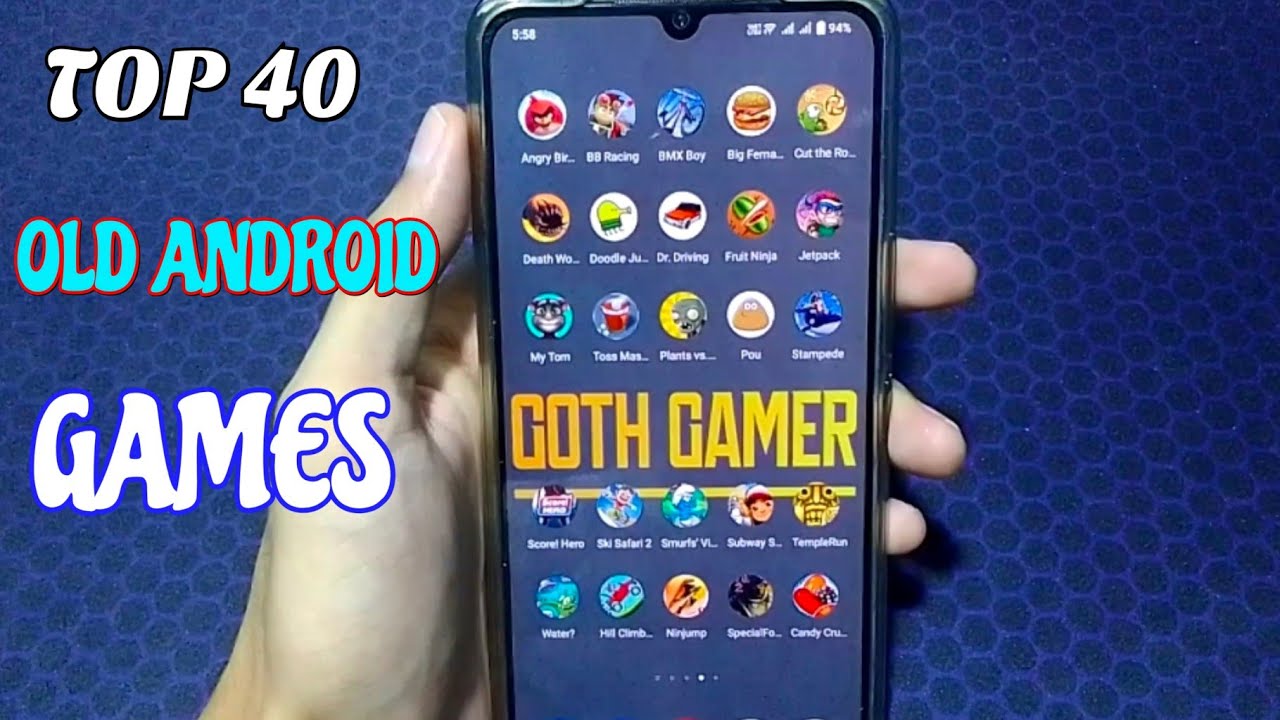 TOP 40 Top 40 Classic Android Games 🎮