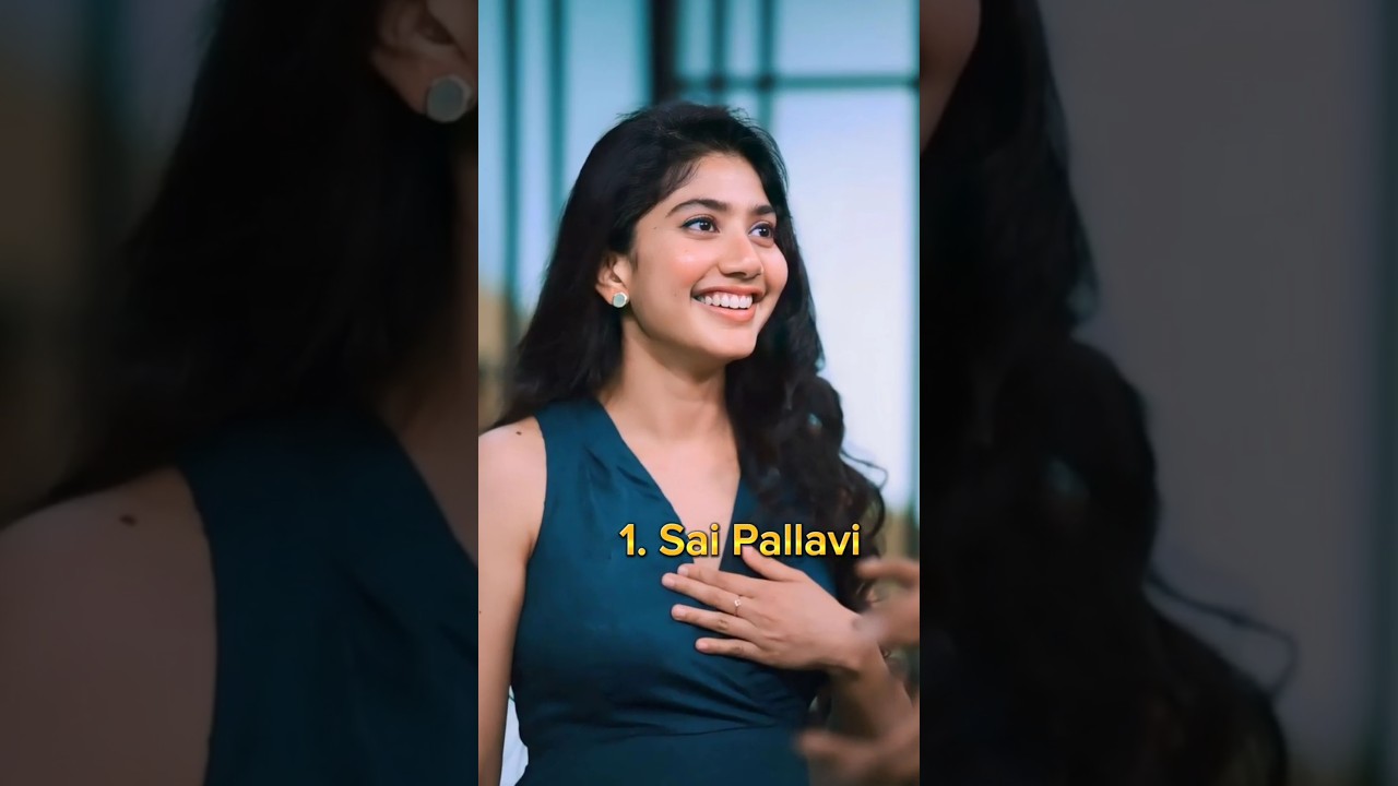 Top 10 South Indian Actresses with Stunning Smiles 😍