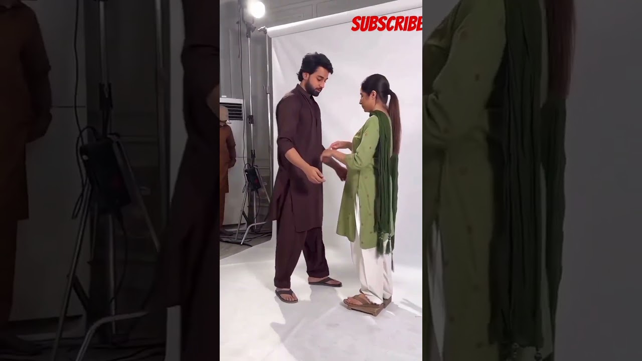 Bilal Abbas & Sabreen Farooqi's Romantic Jogi Drama Behind Scenes