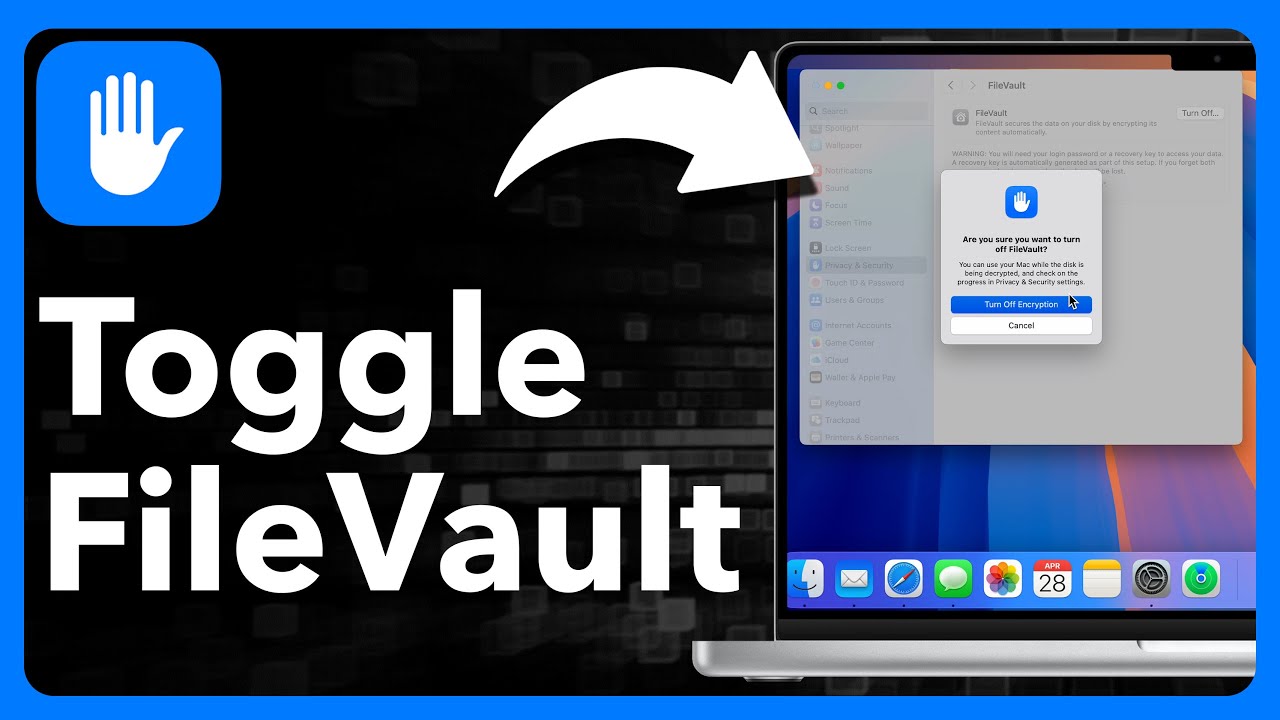 Enable or Disable FileVault on Mac 🔒