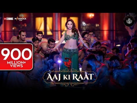 Aaj Ki Raat | 4K Video | Stree 2 |Tamannaah Bhatia, Rajkumar Rao, Sachin Jigar, Madhubanti B, Divya