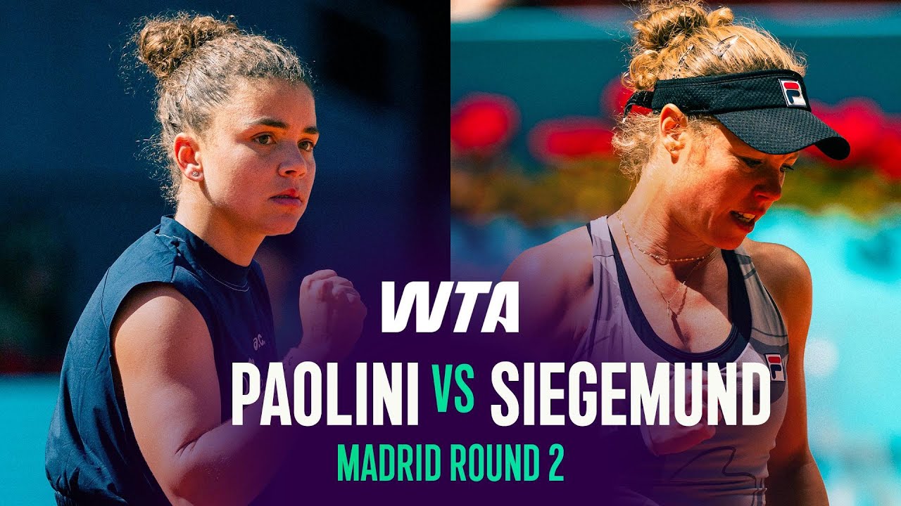 Paolini vs. Siegemund | Madrid 2026 R2 Highlights 🎾