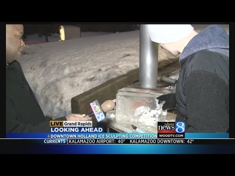 Holland Ice Sculpting Competition underway