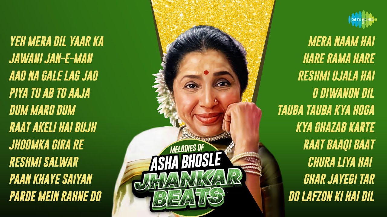 Asha Bhosle Classics & Jhankar Beats 🎶