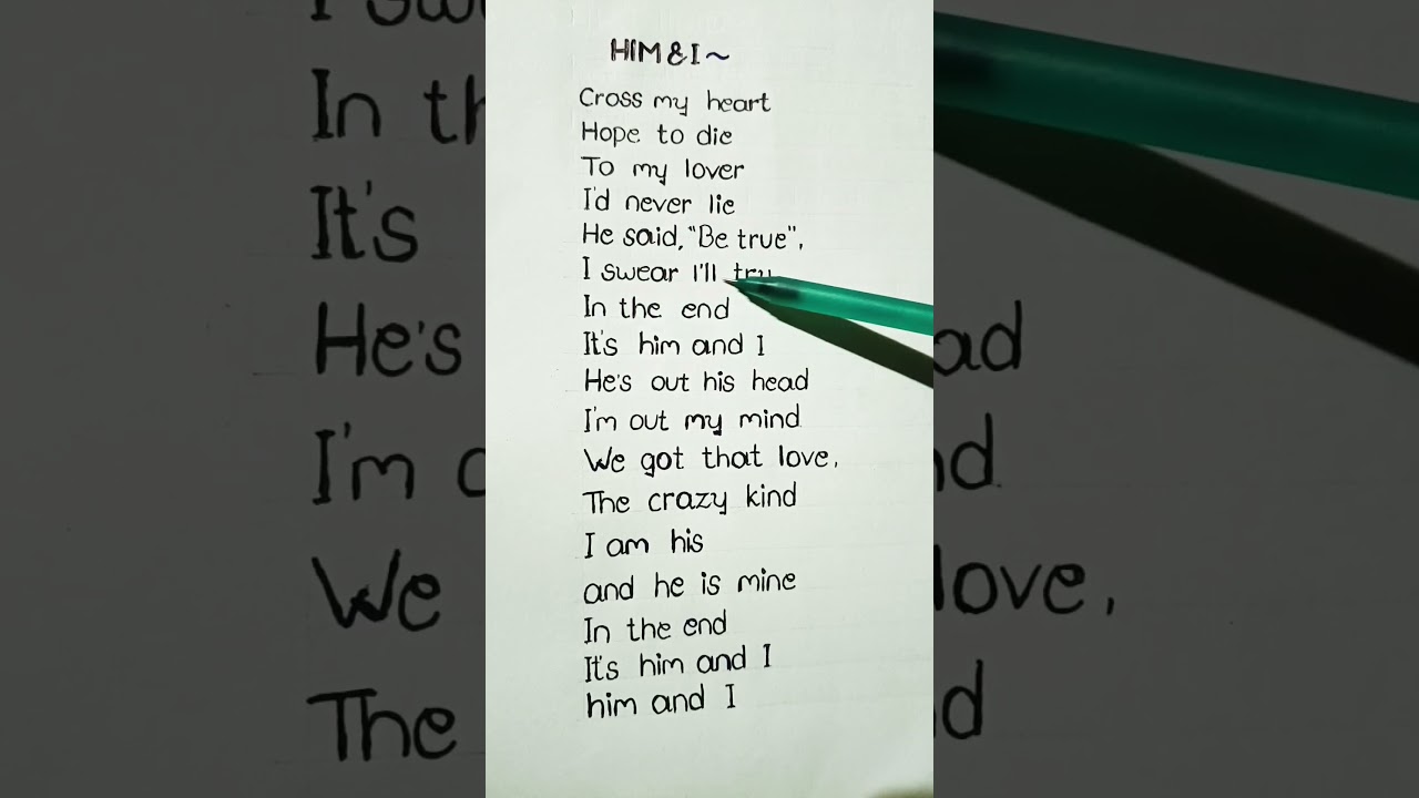 Halsey & G-Eazy: Him & I Lyrics 🎶