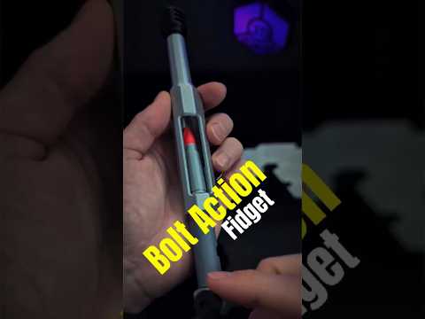 3D printed bolt action fidget toy! #3dprinting
