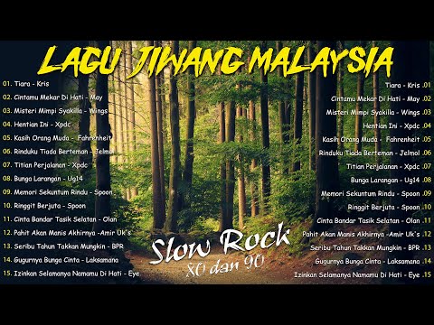 LAGU JIWANG 80AN DAN 90AN TERBAIK - LAGU SLOW ROCK MALAYSIA - KOLEKSI 40 LAGU2 JIWANG 80AN - 90AN